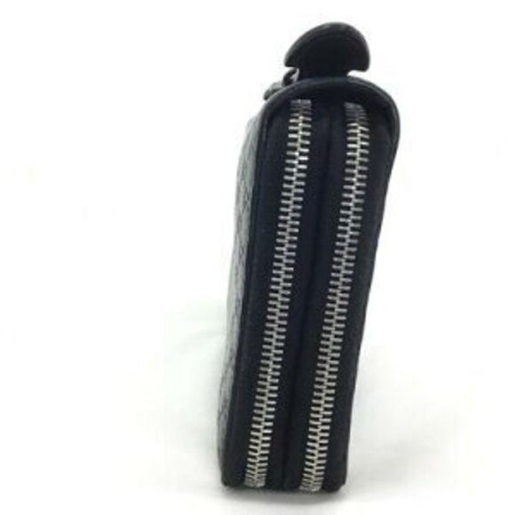 Gucci Organizer Travel GG Shier Leather Black - Picture 7 of 12